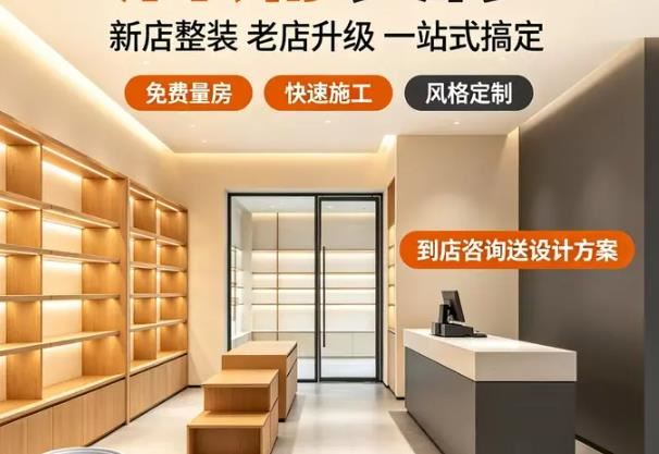 聚鹏装饰｜昆明专业家装工装装修 新房旧房翻新 商铺门店餐饮店一站式装修