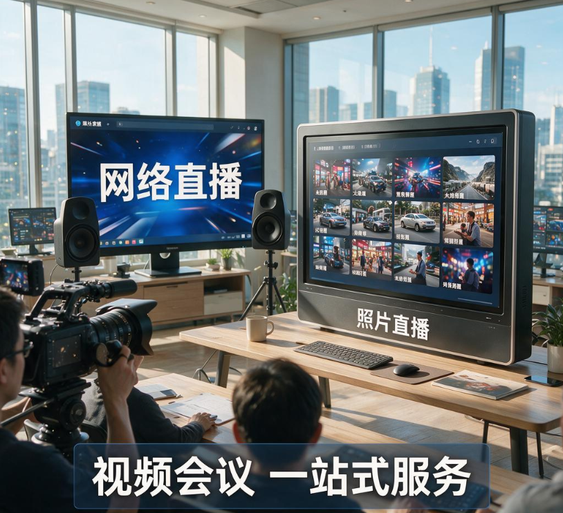  臻视界传媒科技｜摄影摄像・摇臂导播・网络直播・照片直播・视频会议一站式服务