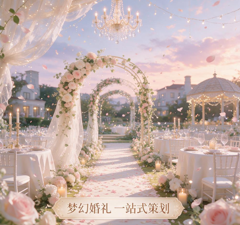 梦幻婚礼一站式策划｜以爱为名，打造专属于你的浪漫仪式感