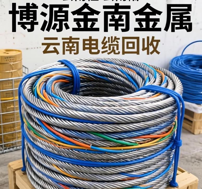  云南博源金属电缆回收-专注企事业单位、工地批量废旧物资回收，承接厂房拆除、整厂打包回收