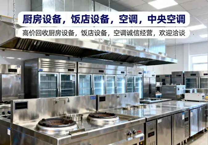 佳庆达厨具销售店·（只收商用/骚扰电话勿扰）高价回收商用设备 整厂打包 免费上门